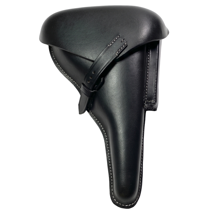 Leather Holster P08 Navy Black