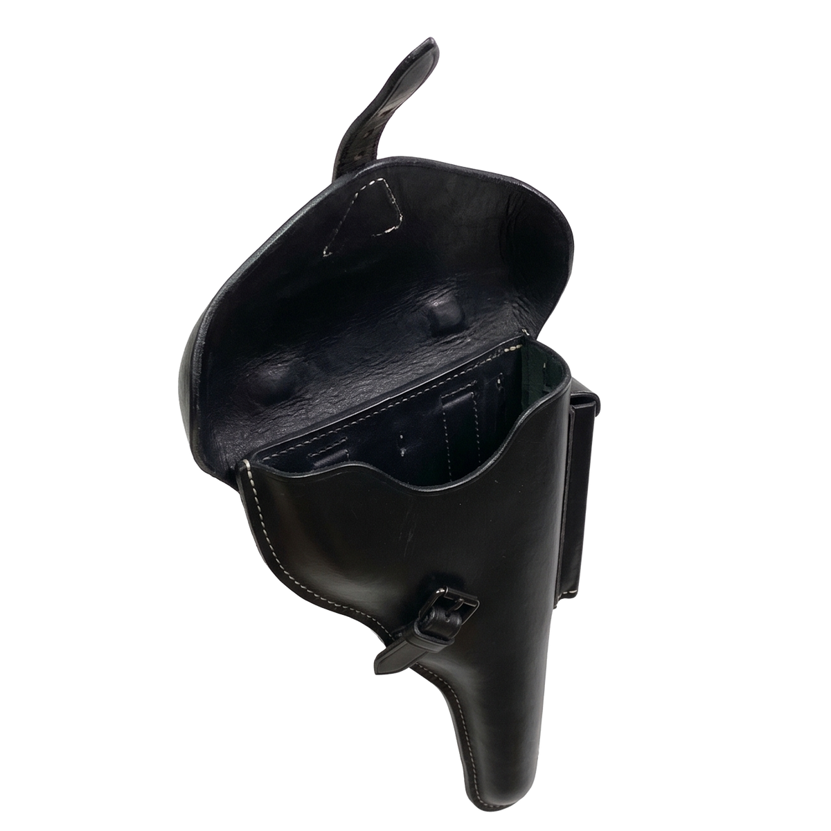 Leather Holster P08 Navy Black