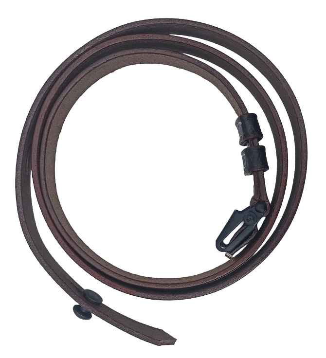 Leather MP40 Thompson Sling Belt Black