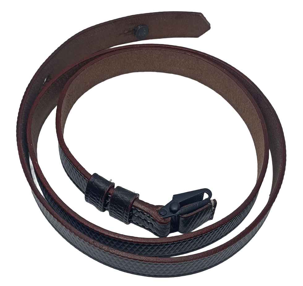 Leather MP40 Thompson Sling Belt Black
