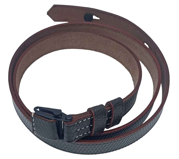 Leather MP40 Thompson Sling Belt Black