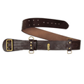 Leather Sam Browne Belt Brown