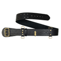 Leather Sam Browne Belt Black