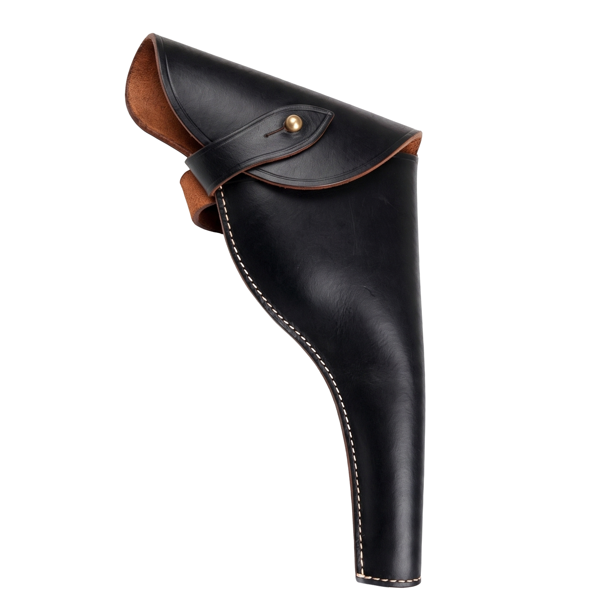 Leather Webley Mark 1V Black