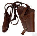Leather M7 Shoulder Brown, Large Size