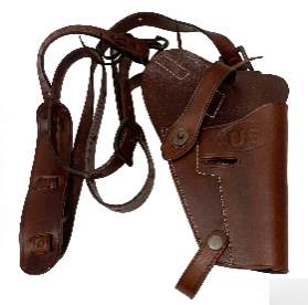 Leather M7 Shoulder Brown, Large Size