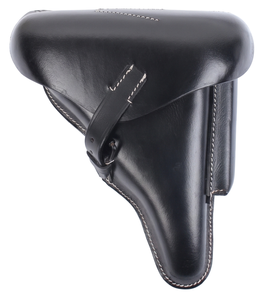 Leather P08 Luger Black