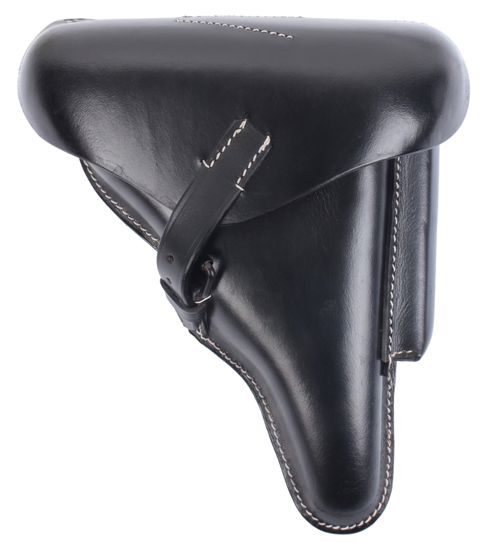 Leather P08 Luger Black