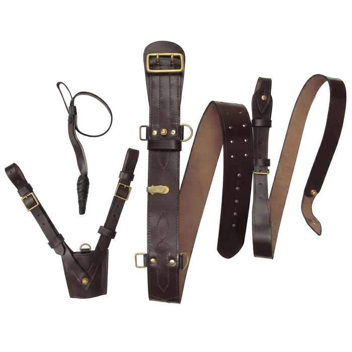 Sam Brown Set Sam Brown, Sword Frog and Sword Cord Brown