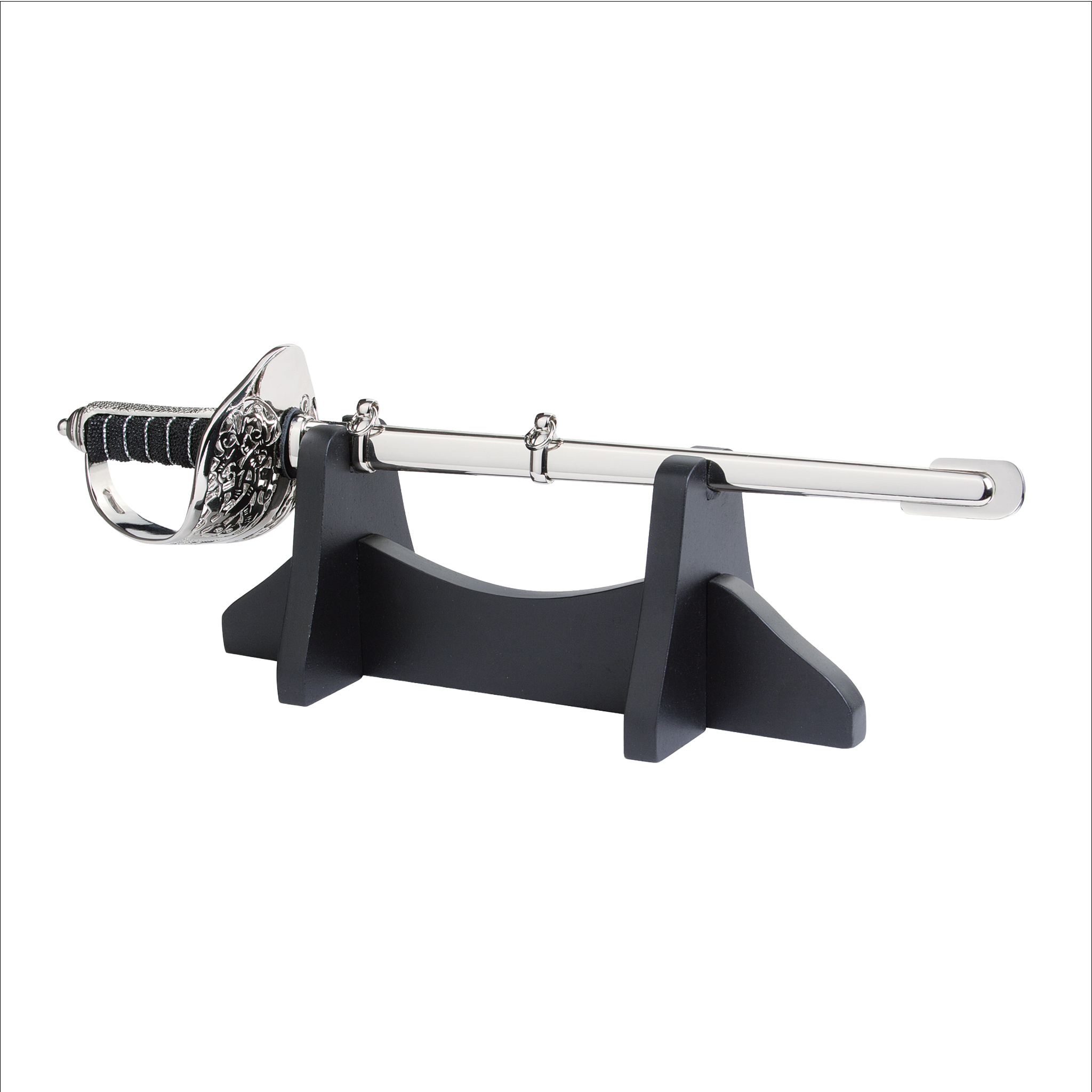 Letter Opener Infantry Officer’s Miniature Sword with Sheaths (Flat packed felt line and table stand included)