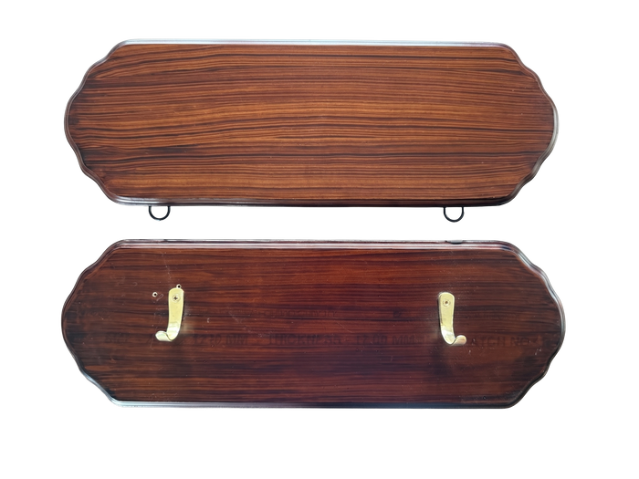 Revolver Wall Display Wooden Plague