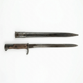WWI German Gewehr 98 Bayonet With Sawback with Scabbard
