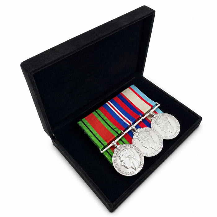 WWII Trio Medal Set - Boxed