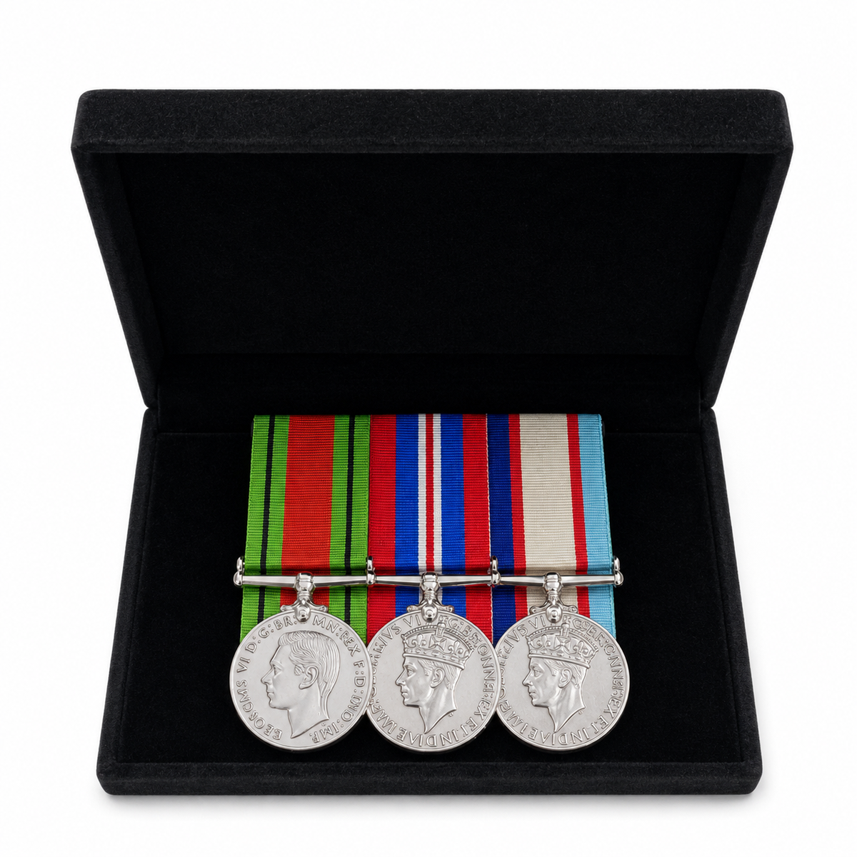 WWII Trio Medal Set - Boxed
