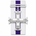 Military Cross in sleeve - 1915-1936 WWI