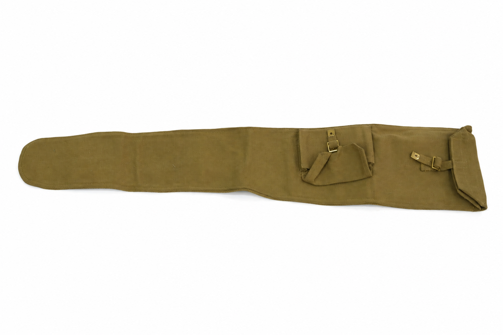 11-06-Mil-(80b) Cotton gun bag lee enfield rifle
