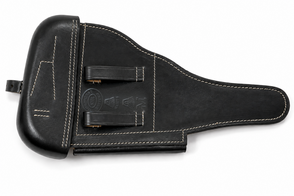11-01-Mil-16 Leather holster c96 kreigmarine