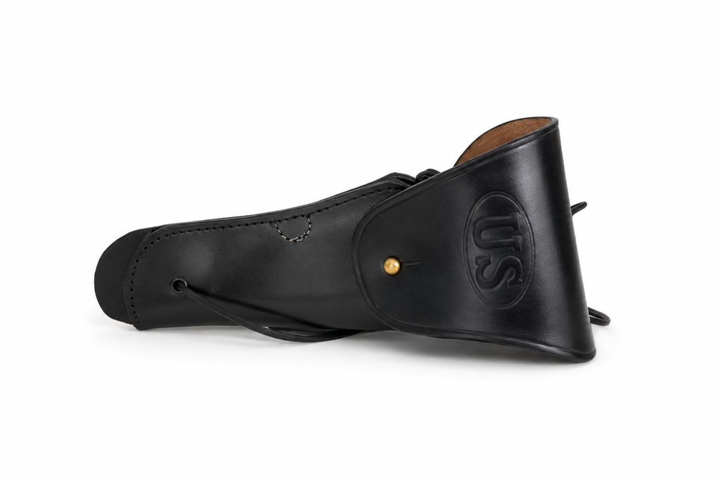 US M1916 black leather holster