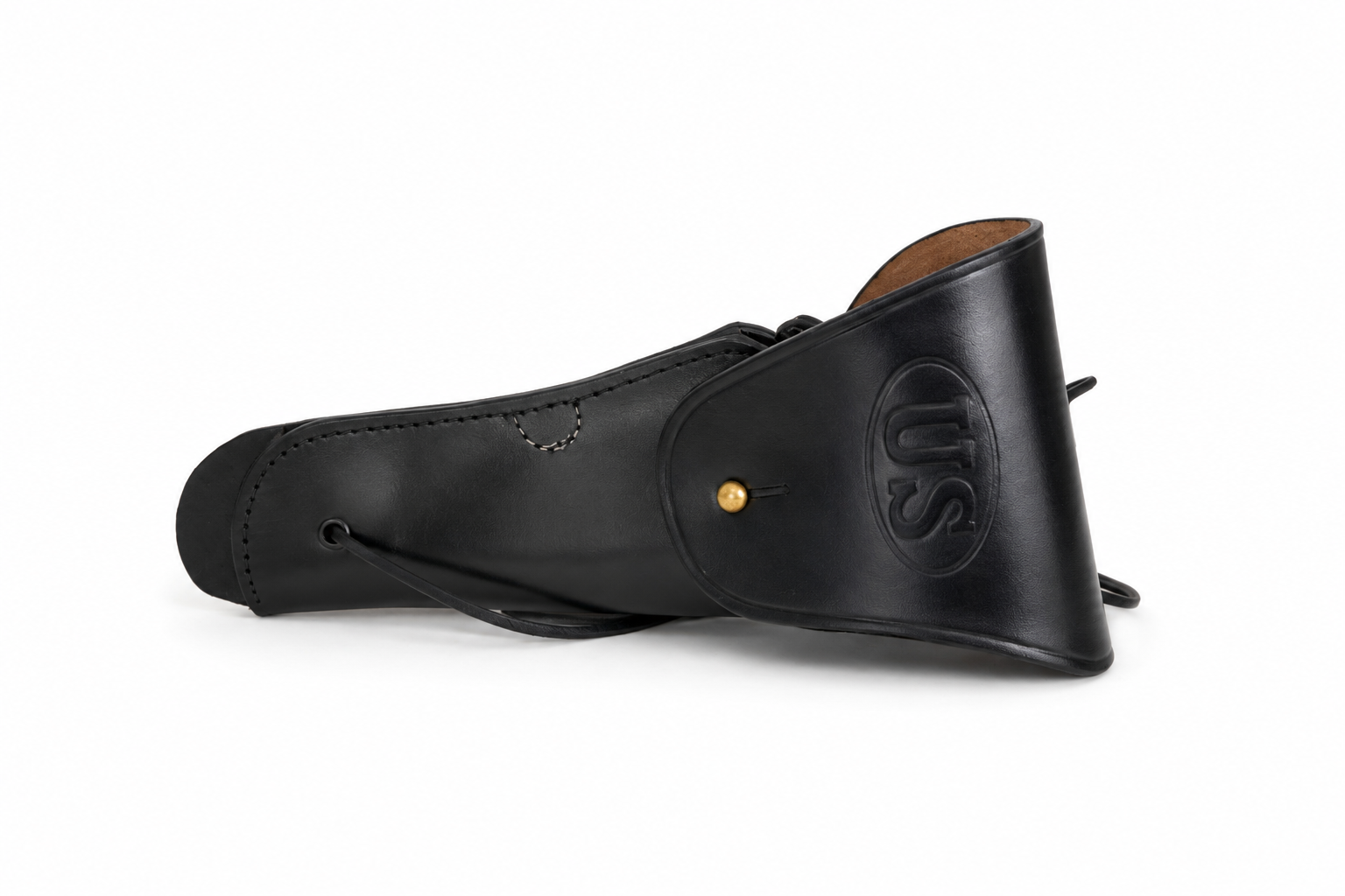 US M1916 black leather holster