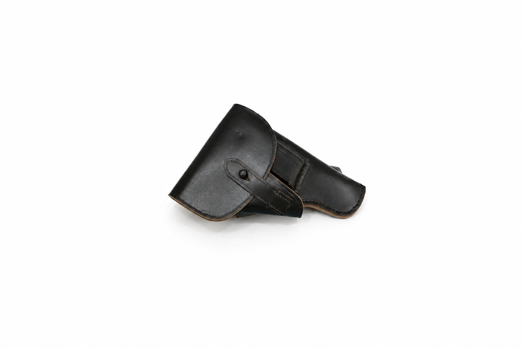 11-01-Mil-14 Leather holster high power black50 brown50