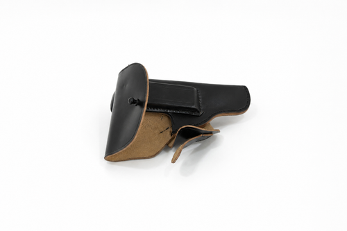 11-01-Mil-14 Leather holster high power black50 brown50