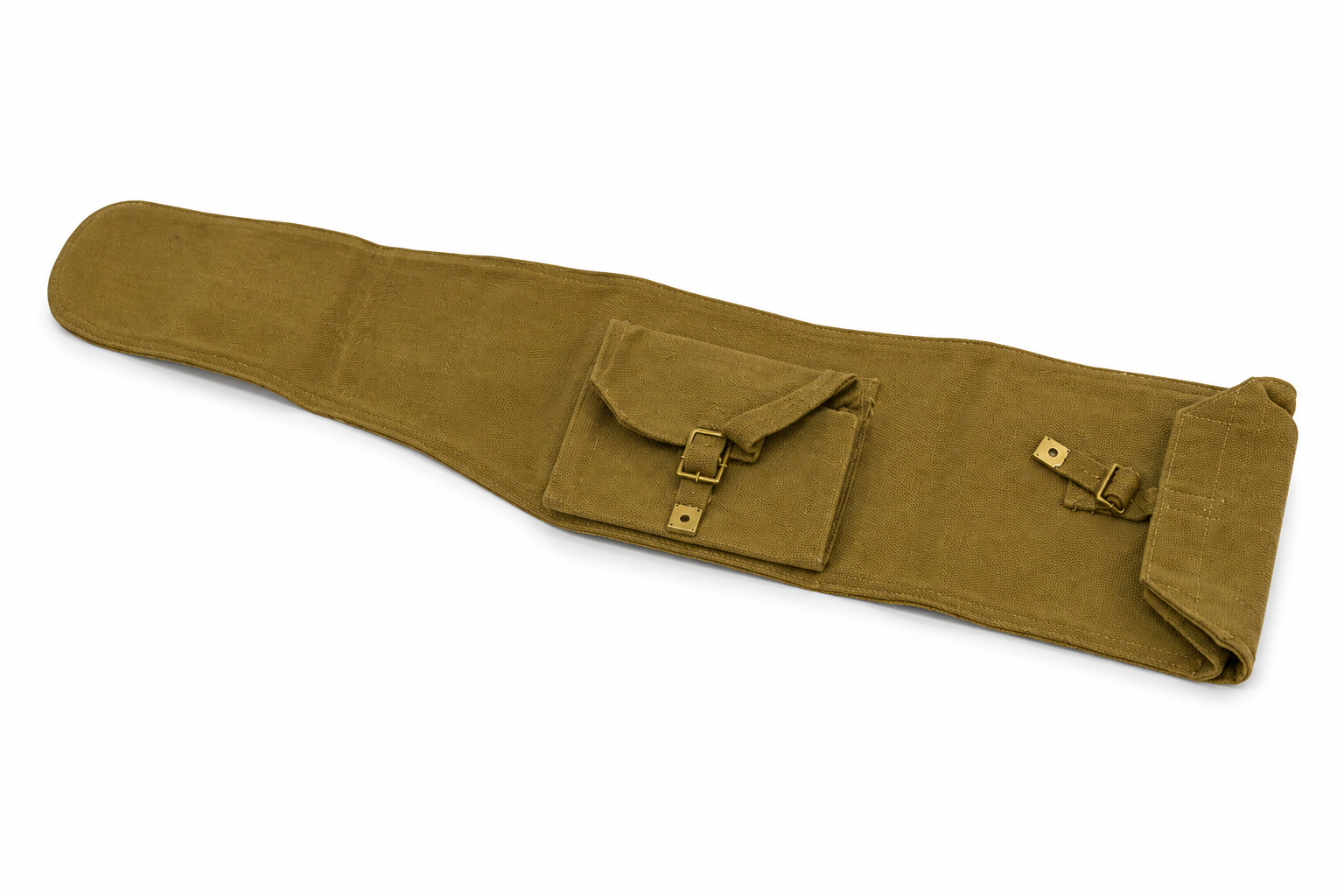 11-06-Mil-(80b) Cotton gun bag lee enfield rifle