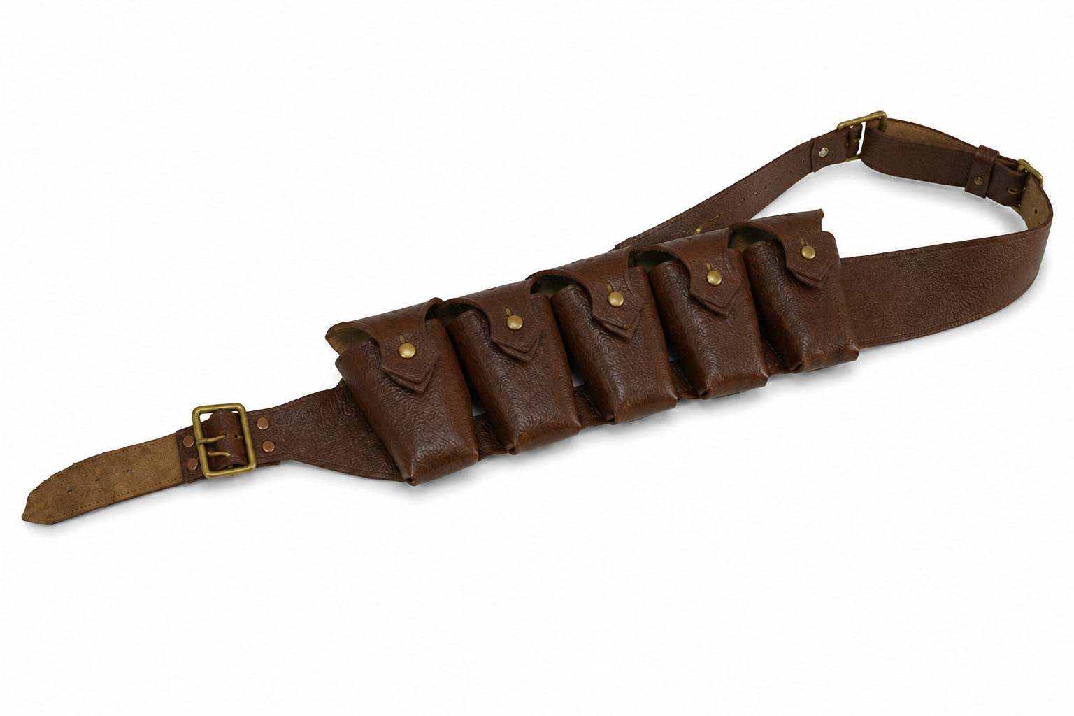 11-06-Mil-76 Leather bandolier p1903