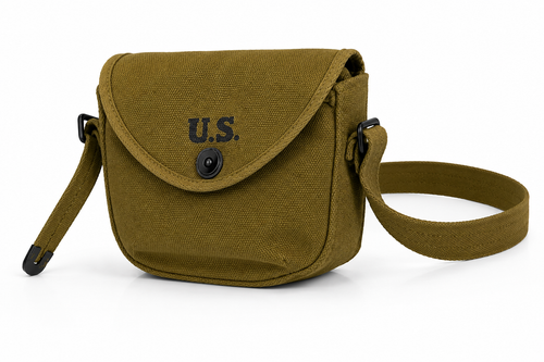11-06-Mil-33 cotton pouch thompons drum type