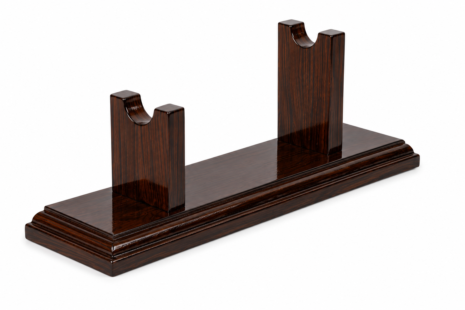 Solid Wood Single Tier Tabletop Sword Display Stand