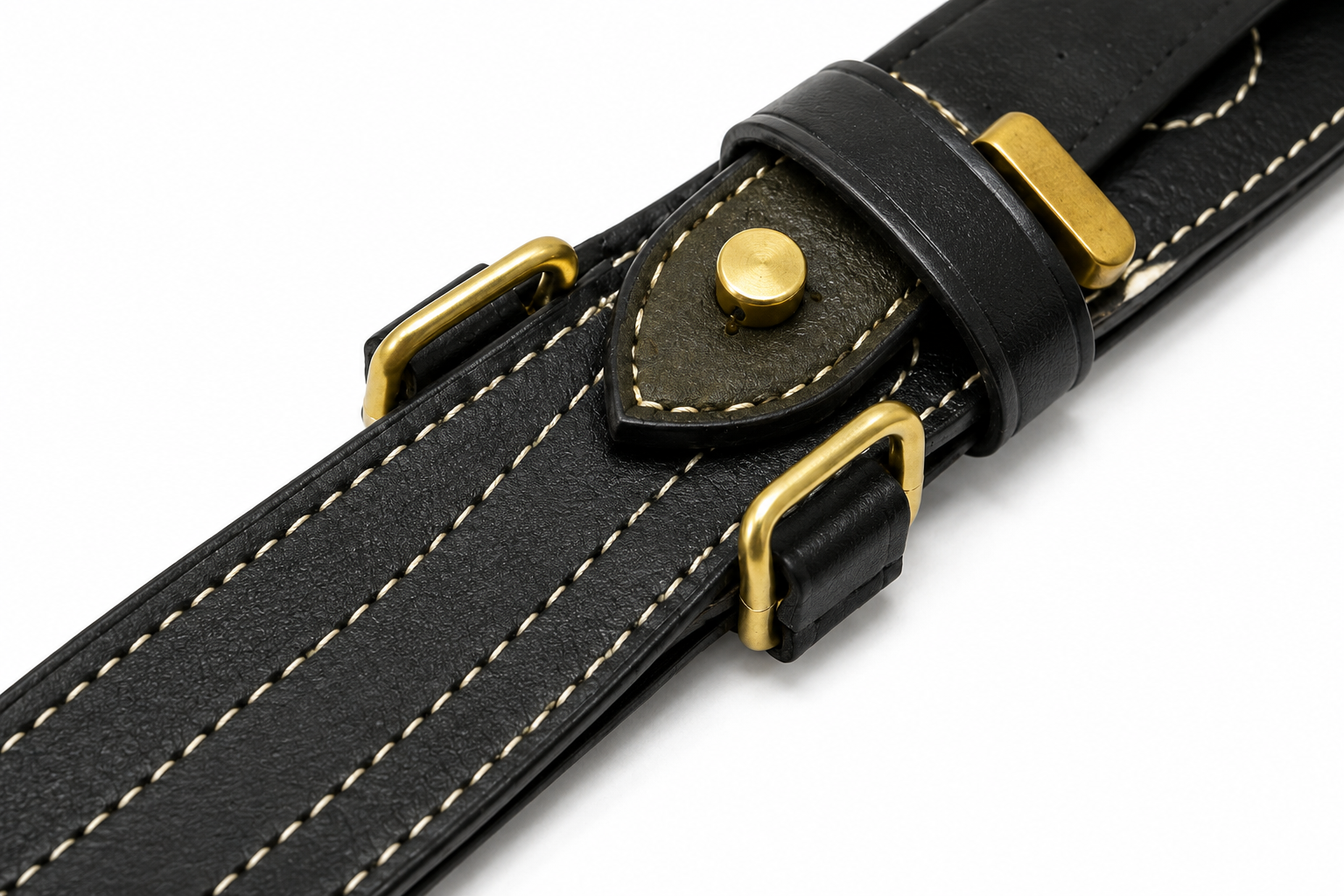 11-06-Mil-80 Leather belt sam browne