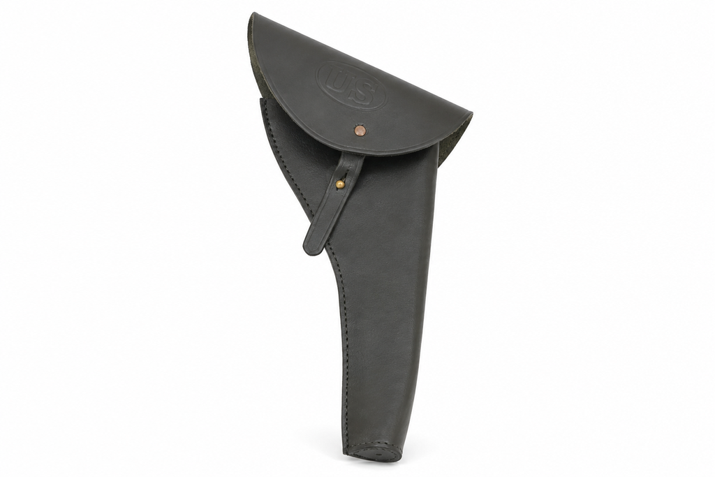 US M1911 Black Leather Flap Holster