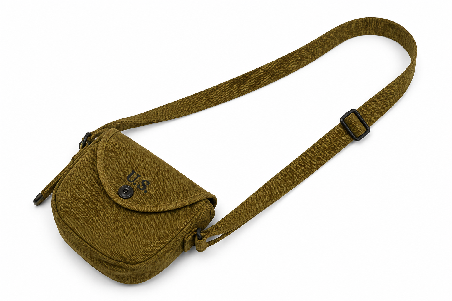 11-06-Mil-33 cotton pouch thompons drum type