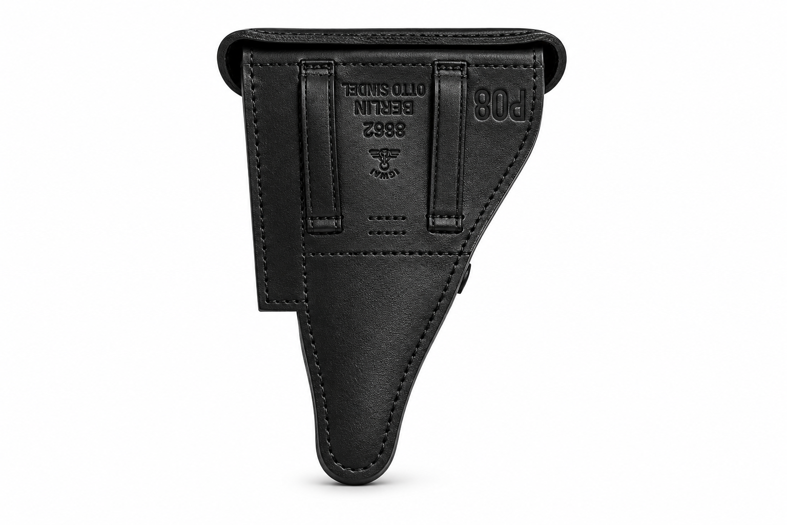 P08 Luger Hard Shell Leather Holster