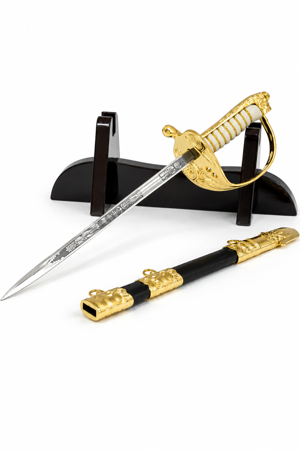 Navy Officer Miniature Sword with Sheath