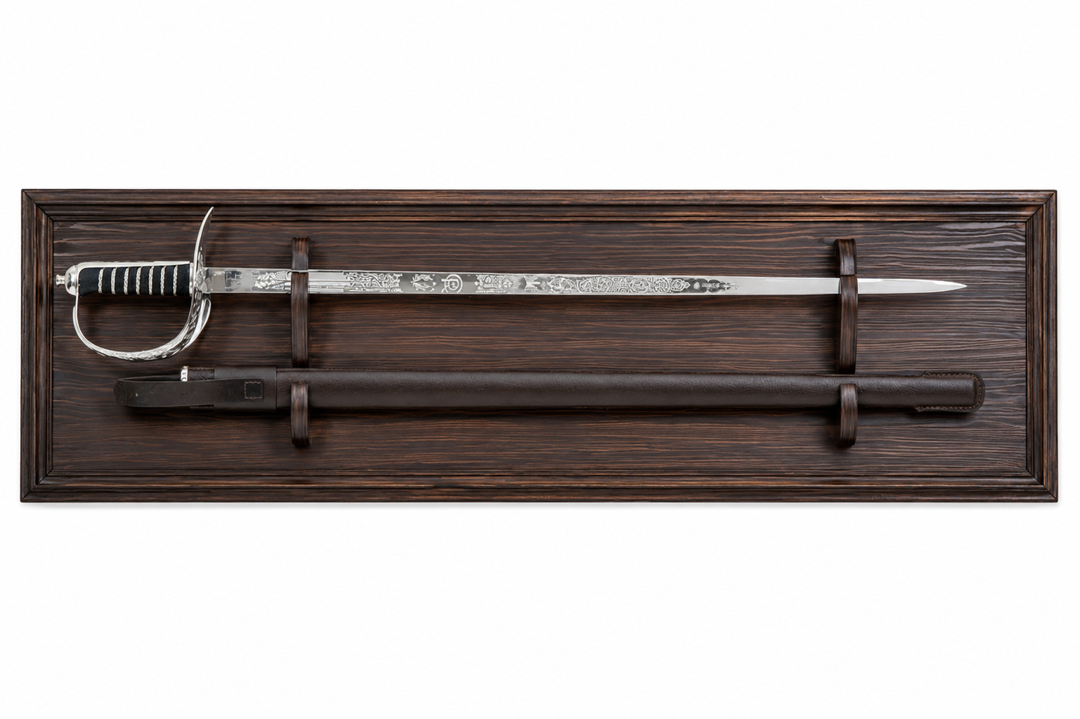 Sword Wall Mounted display Plaque