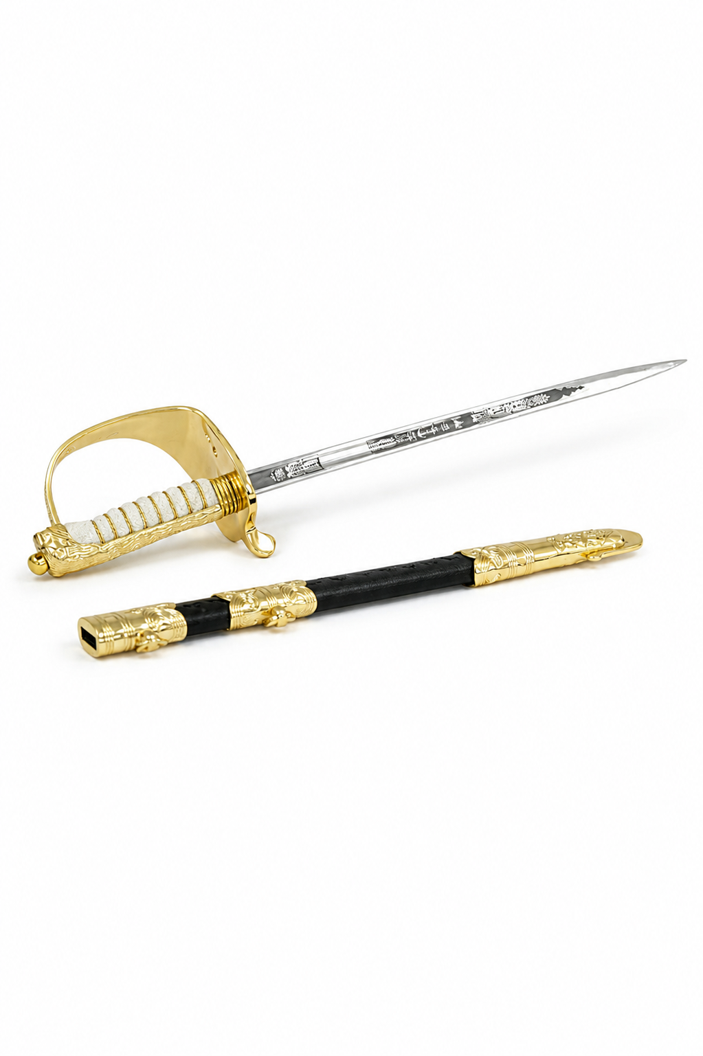 Navy Officer Miniature Sword with Sheath