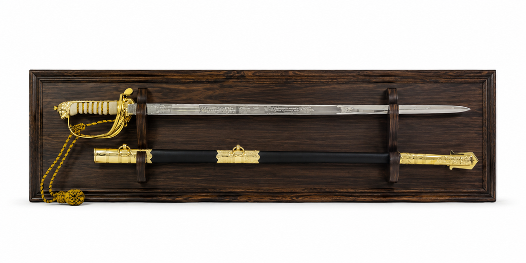 Sword Wall Mounted display Plaque