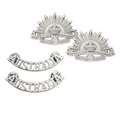 Aust. Shoulder Title (Silver) with Rising Sun V3 in sleeve - 1950 - present