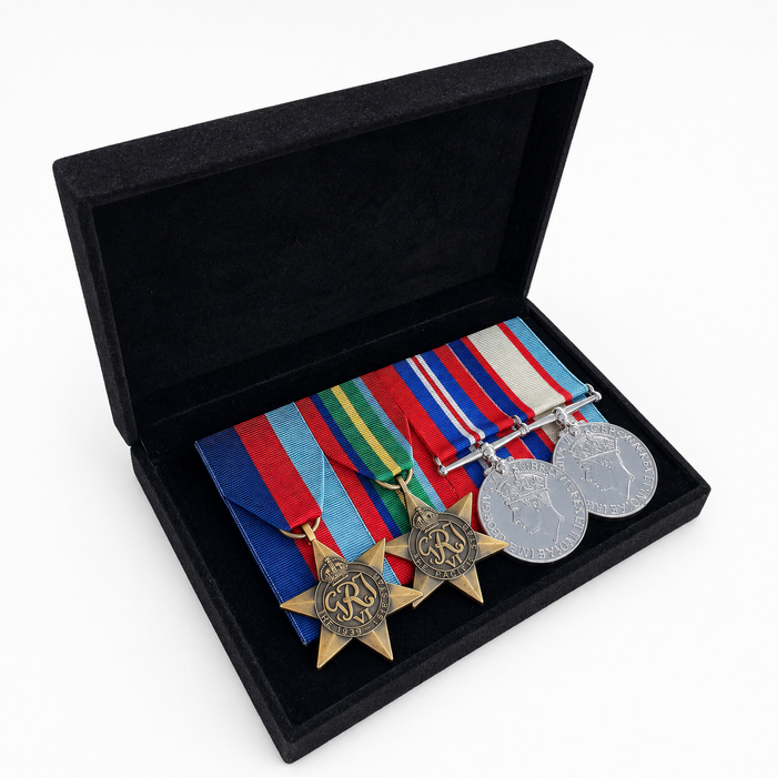 WWII Pacific Medal Set - Boxed