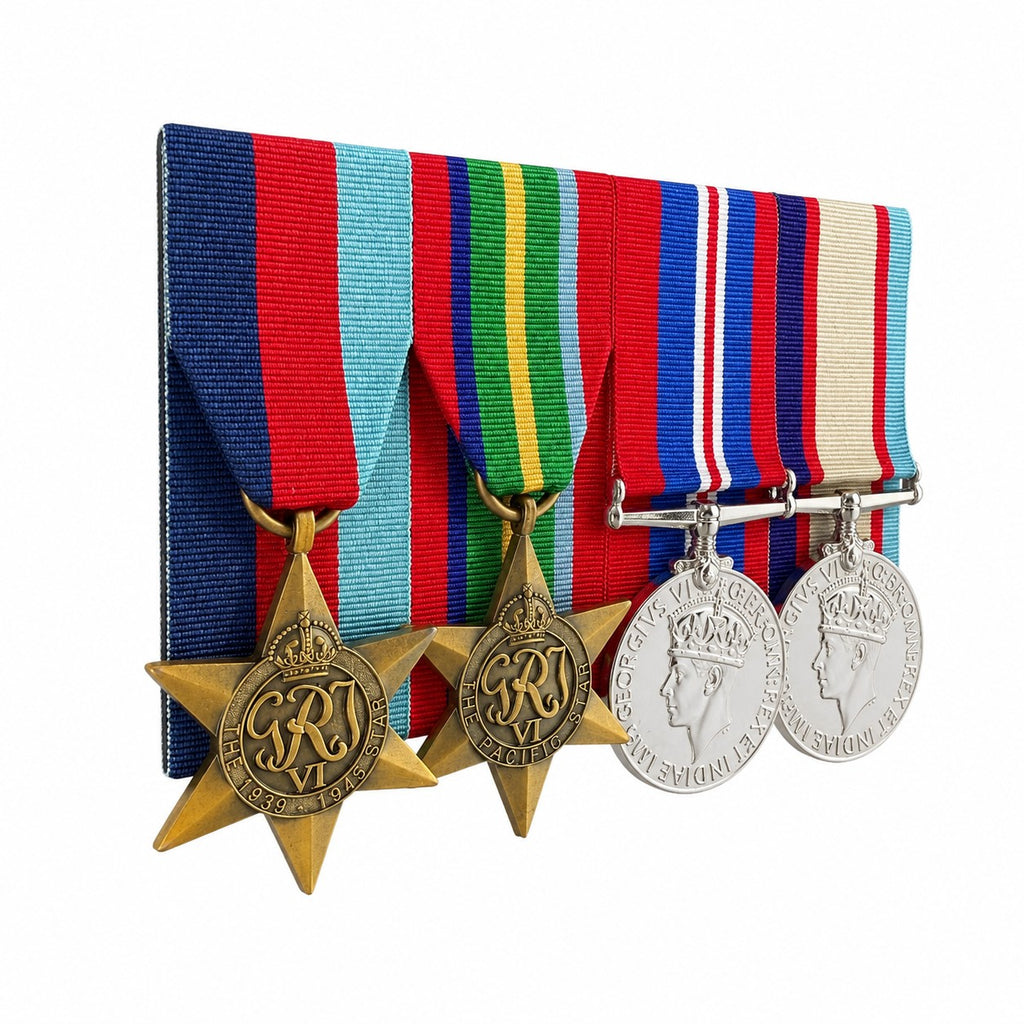 WWII Pacific Medal Set - Boxed