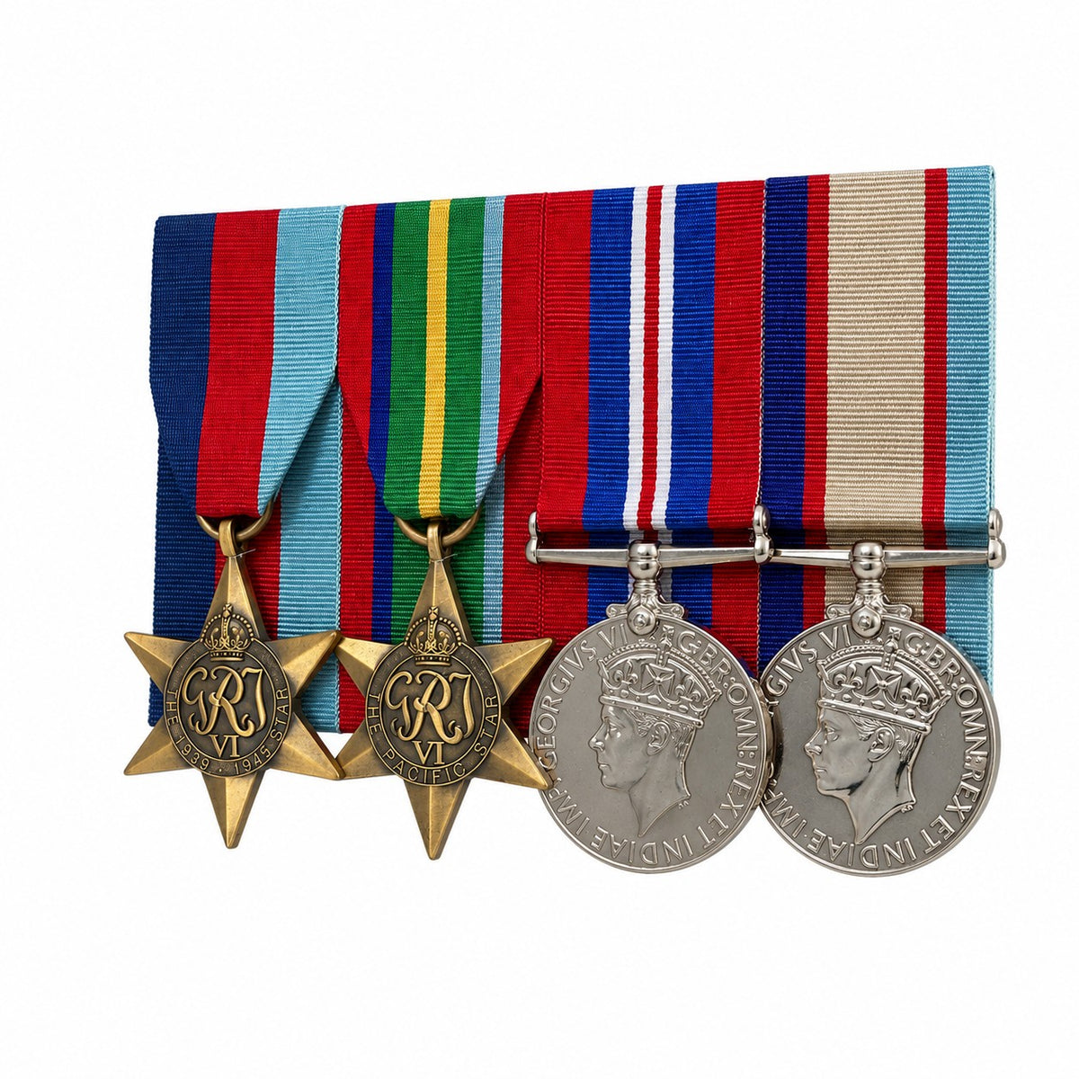 WWII Pacific Medal Set - Boxed