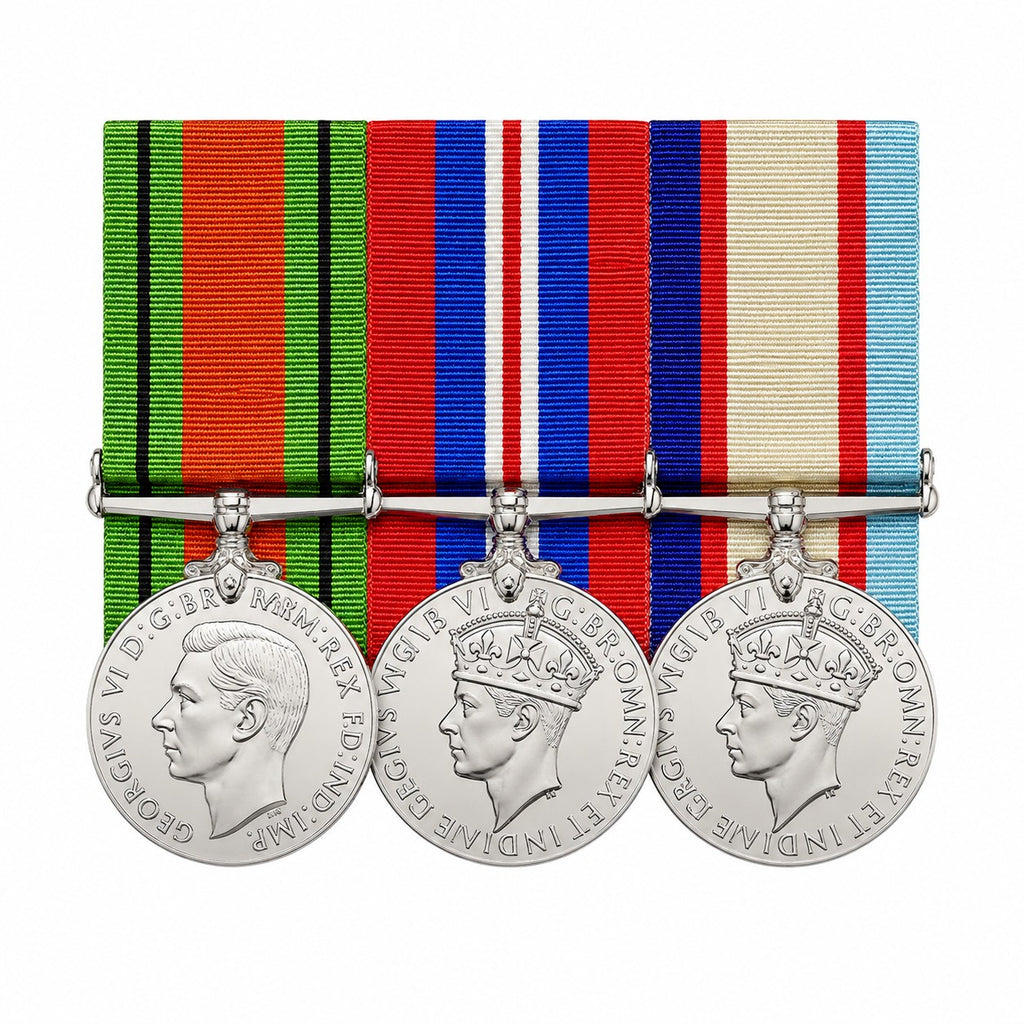 WWII Trio Medal Set - Boxed