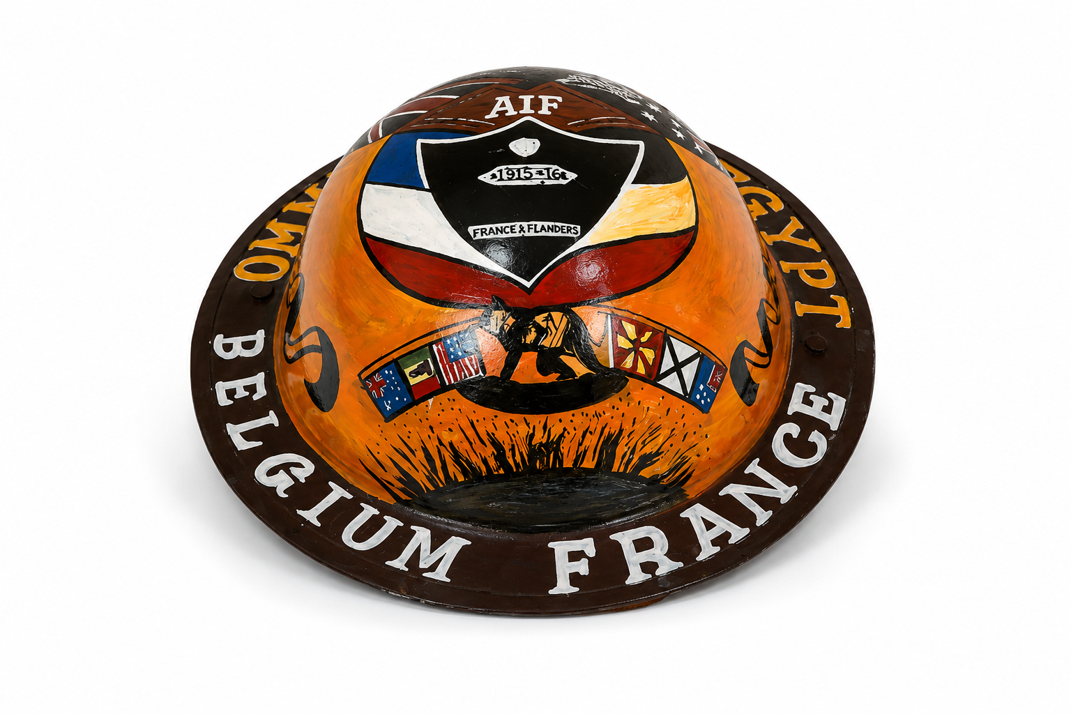 Brodie Helmet Hand Painted V1